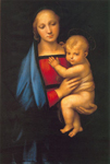Riproduzione quadri di Raphael La Madonna della Granduca