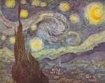 Riproduzione quadri di Vincent Van Gogh Il Notto stellato