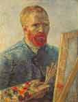 Riproduzione quadri di Vincent Van Gogh Self - Ritratto