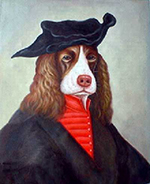 Old Masterpiece Oil Portrait