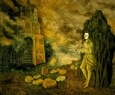 Remedios Varo, Toward the Tower Fine Art Reproduction Oil Painting