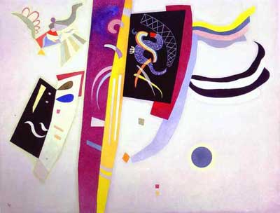 Vasilii Kandinsky, Dominant Curve Fine Art Reproduction Oil Painting