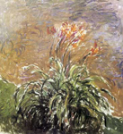 Gemaelde Reproduktion von Claude Monet Hemerocallis