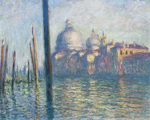 Gemaelde Reproduktion von Claude Monet Kanalast