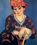 Gemaelde Reproduktion von Henri Matisse Madam Matisse