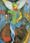 Gemaelde Reproduktion von Marc Chagall Der Jongleur