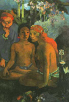 Gemaelde Reproduktion von Paul Gauguin Barbarische Geschichten