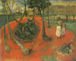 Gemaelde Reproduktion von Paul Gauguin Tahitische Idyll