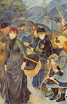Gemaelde Reproduktion von Pierre August Renoir Regenschirme (lesbische Kronblätter)