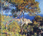 Claude Monet BordigheraCity in California USA reproduccione de cuadro
