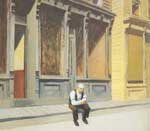 Edward Hopper Domingo reproduccione de cuadro