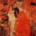 Gustave Klimt Las novias reproduccione de cuadro