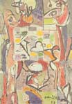 Jackson Pollock La Copa de Té reproduccione de cuadro