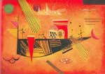 Vasilii Kandinsky Caprichoso reproduccione de cuadro
