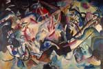 Vasilii Kandinsky Composición VI reproduccione de cuadro