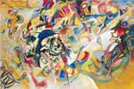 Vasilii Kandinsky Composición VII reproduccione de cuadro