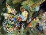 Vasilii Kandinsky Nublado reproduccione de cuadro