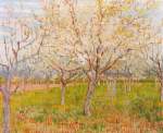 Vincent Van Gogh El Orchard reproduccione de cuadro