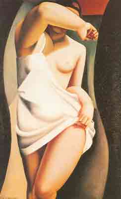Tamara de Lempicka Le modèle reproduction-de-tableau