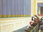 Edward Hopper First Row Orchestra reproduction de tableau