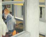 Edward Hopper Maisons d'appartements reproduction de tableau