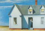 Edward Hopper Midi à midi reproduction de tableau
