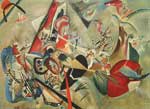Vasilii Kandinsky En gris reproduction de tableau