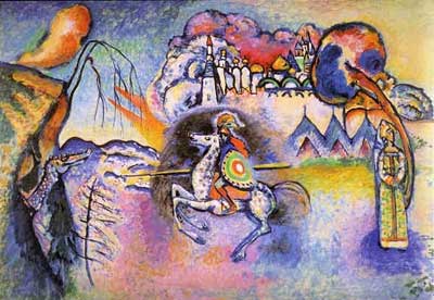 Vasilii Kandinsky, Crinolines Fine Art Reproduction Oil Painting
