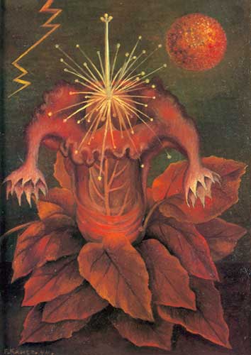 riproduzione-quadri-di Frida Kahlo Fiore di vita
