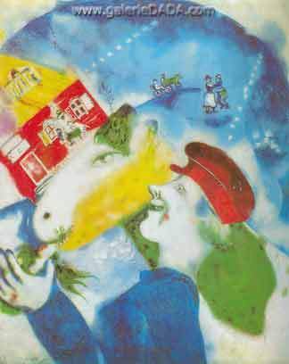 riproduzione-quadri-di Marc Chagall Contadino