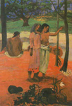 Riproduzione quadri di Paul Gauguin La chiamata