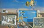Riproduzione quadri di Salvador Dali Pleasures illuminate